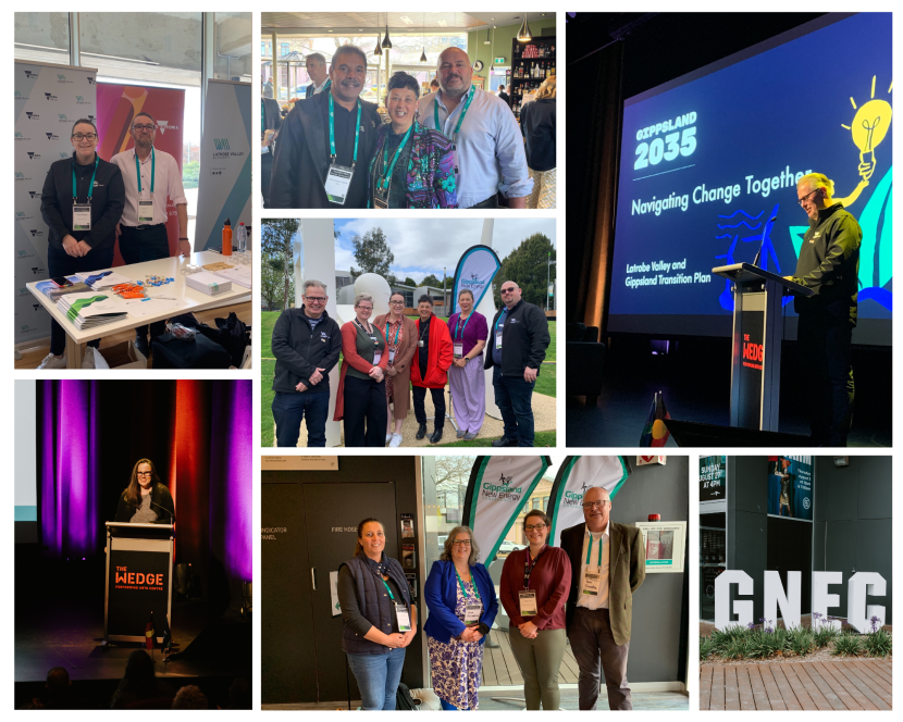 Photo Collage from the Gippsland New Energy Conference 